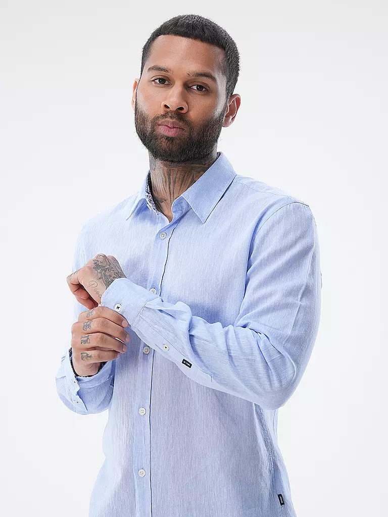JOOP Hemd Slim Fit HANSON hellblau