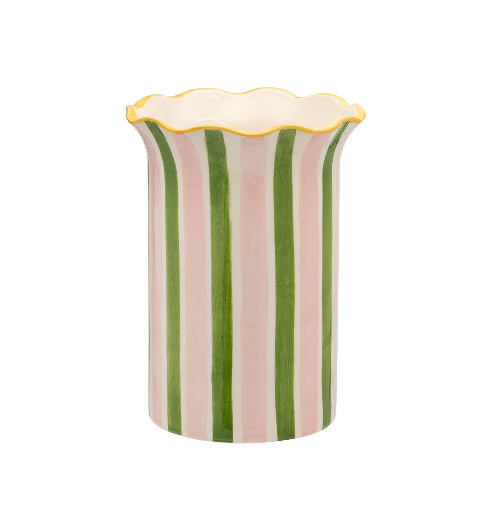 Anna + Nina  Ribbon Vase - Multicolor