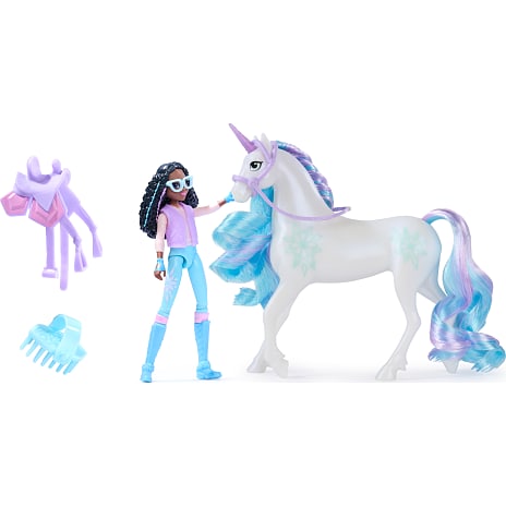 Unicorn Academy dukke og enhjørning - flere varianter - assorteret