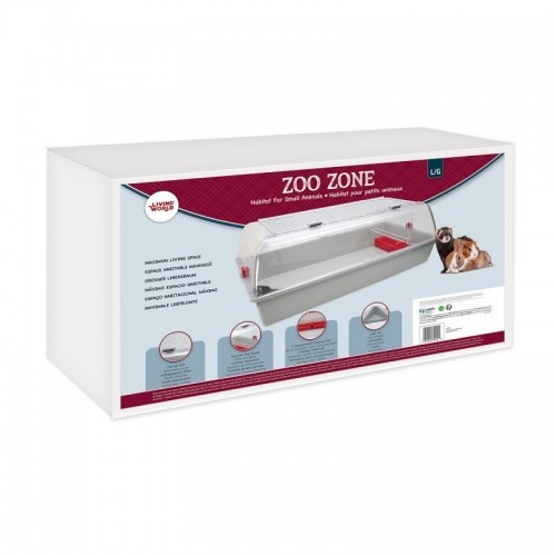 Gaiola para roedores da Living World Zoo Zone, várias cores