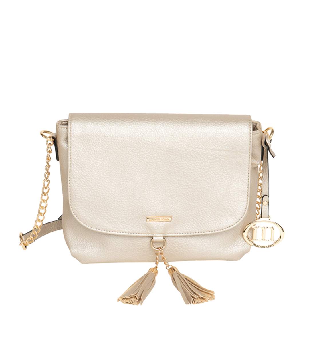 Sac bandoulière Doré Femme Manoukian Mareva