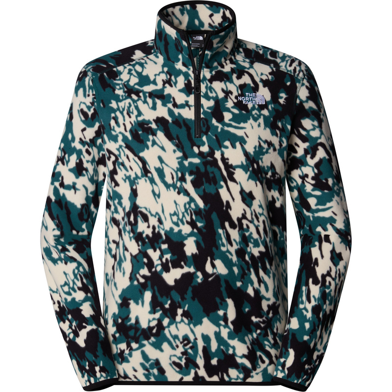 The North Face Herren 100 Glacier Printed 1/4 Zip Pullover