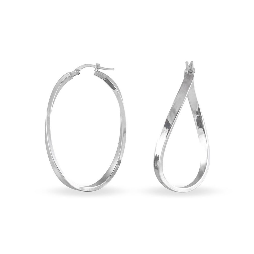 Créoles Silla Or Blanc