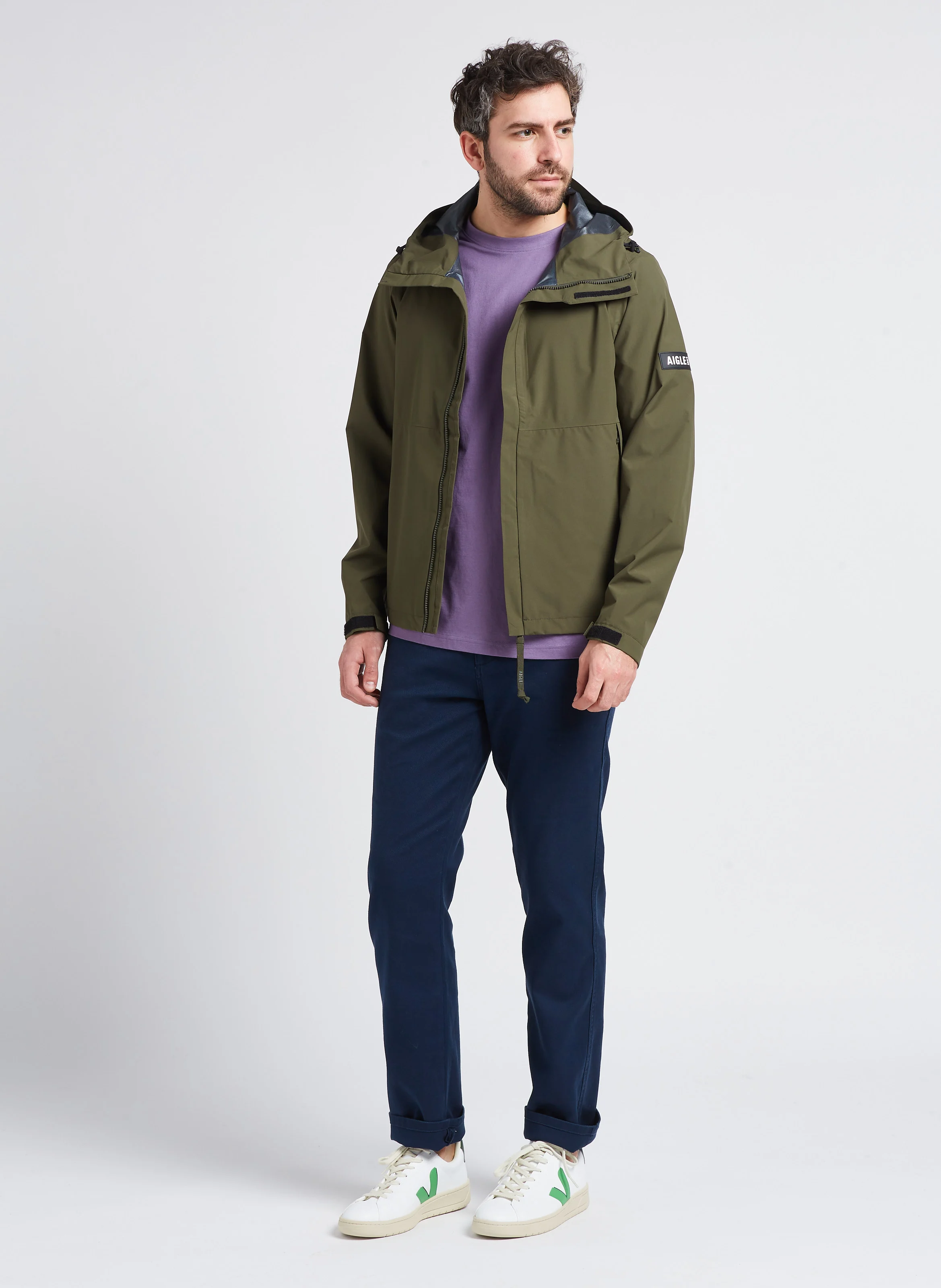 Veste à capuche| Kaki