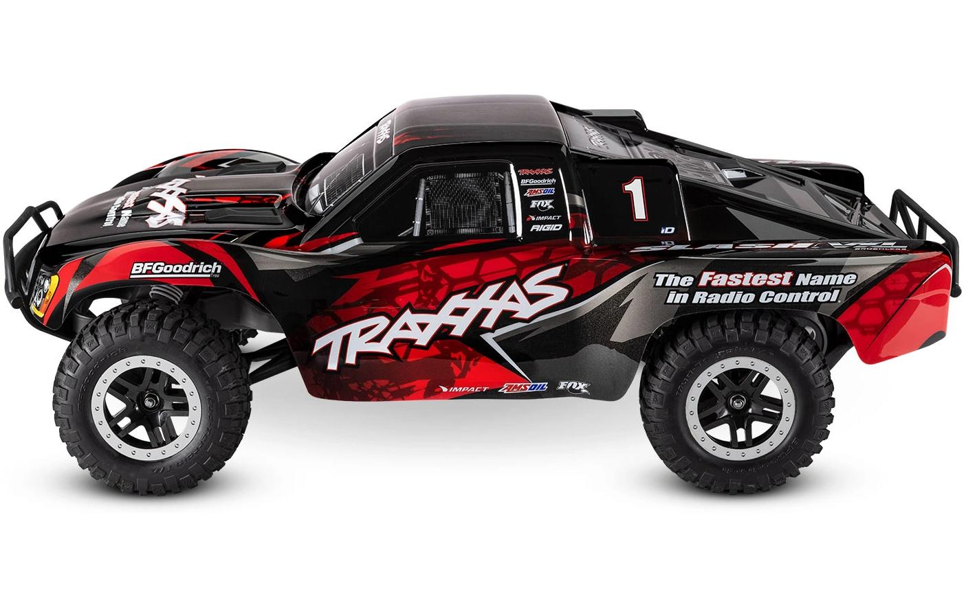 Short Course Truck Slash VXL 2WD Schwarz ARTR, 1:10<br>Off-Road Modell mit Brushless Motor