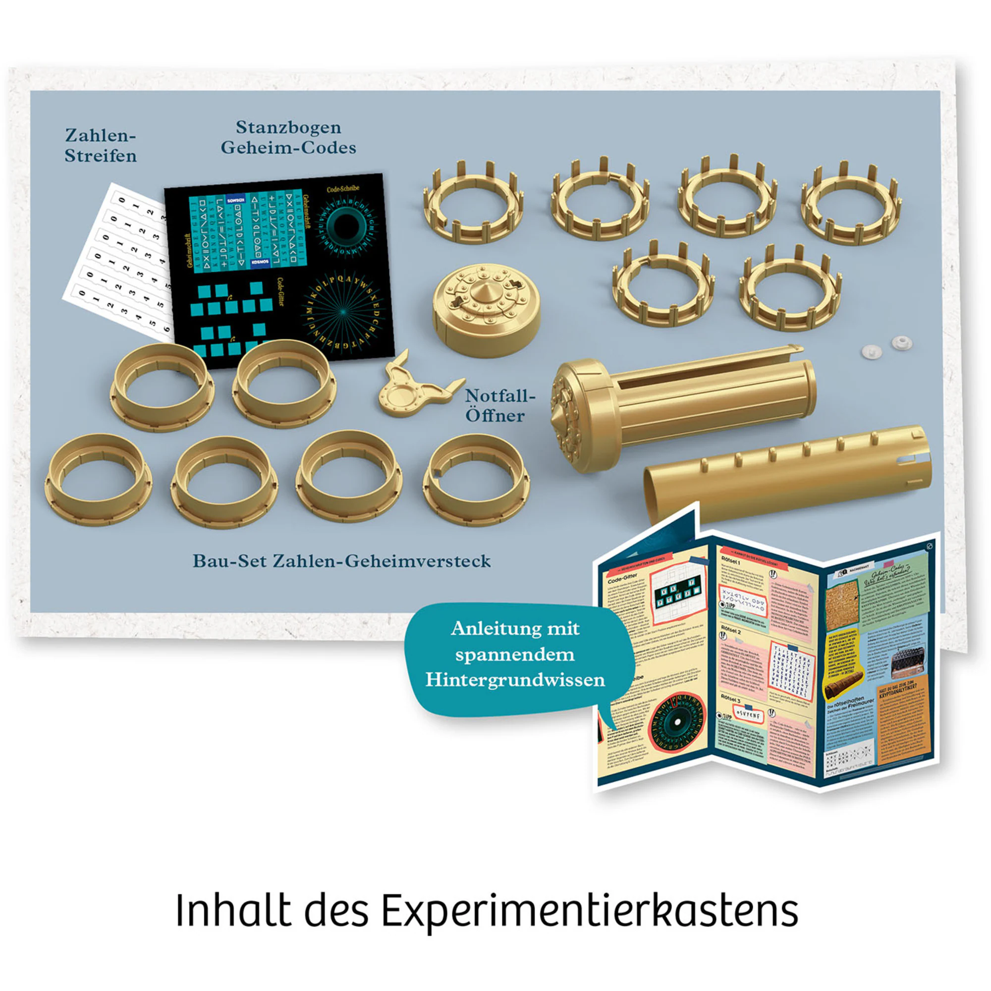 Kosmos Detektiv-Sets Geheim-Codes