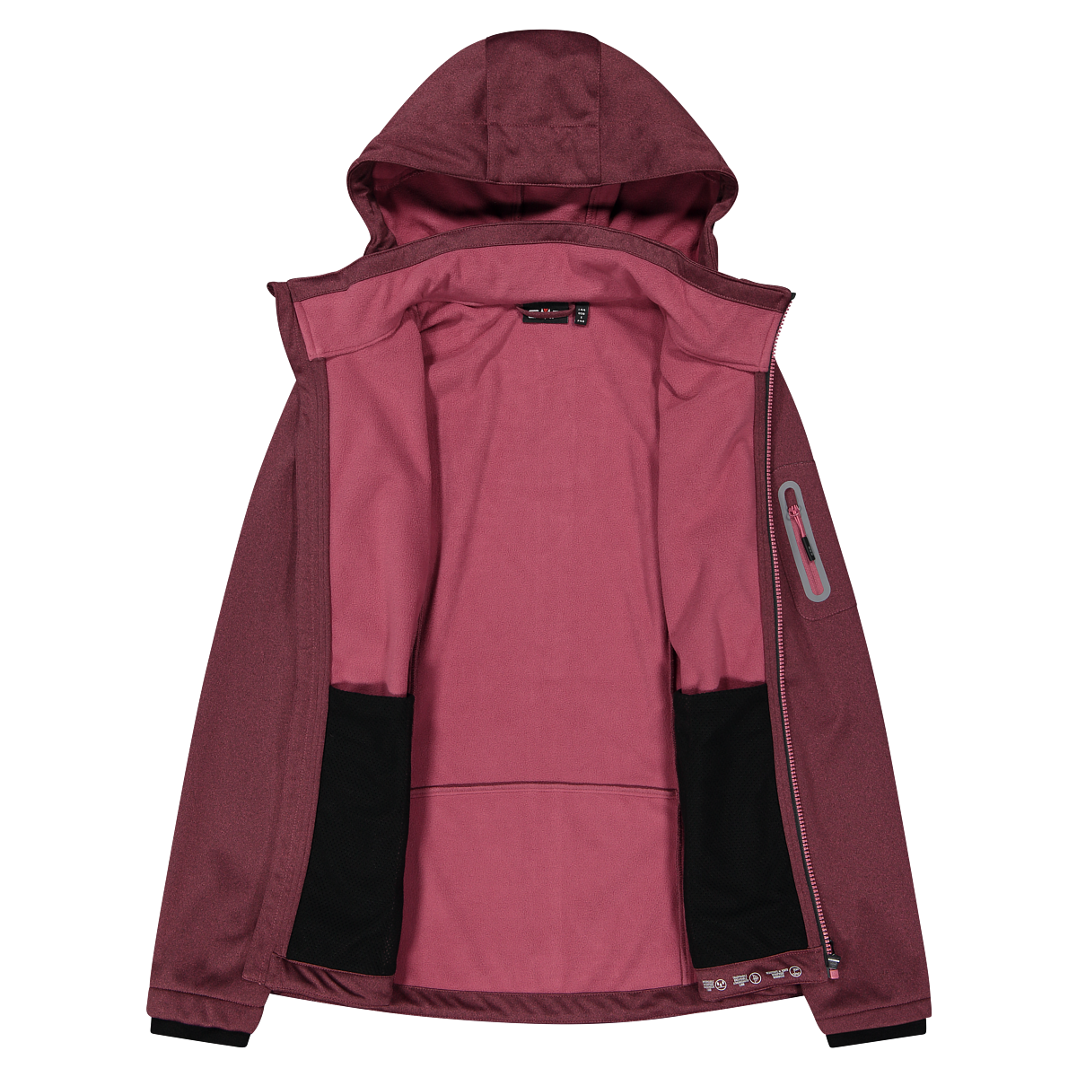 CMP Softshelljacke 1 Stk. tlg. mit Kapuze
