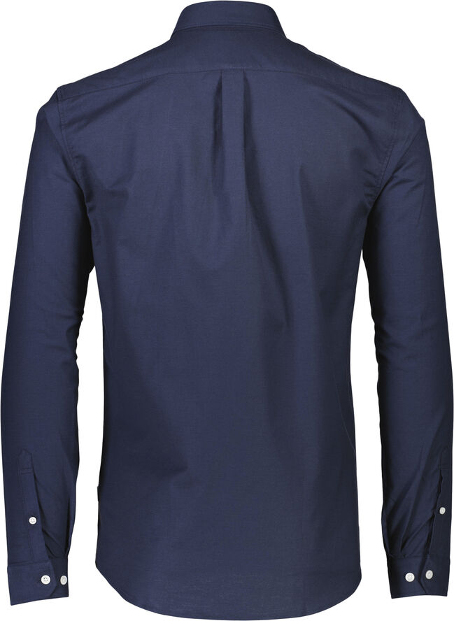 Lindbergh Oxford superflex shirt L/S Navy