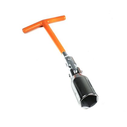 Clé a bougie Chaft articulée 21 mm (6 pans) Universel - Orange