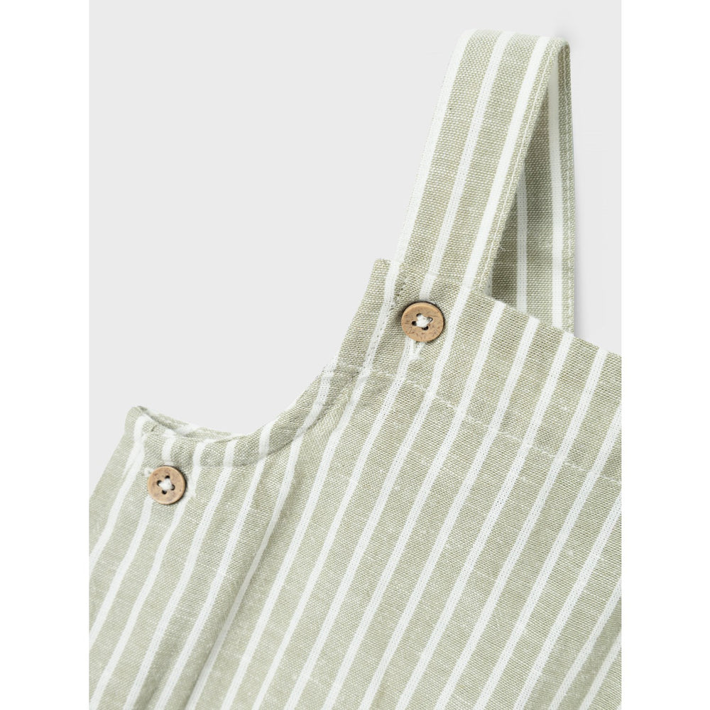 Køb Name It Oil Green Hilom Short Overall