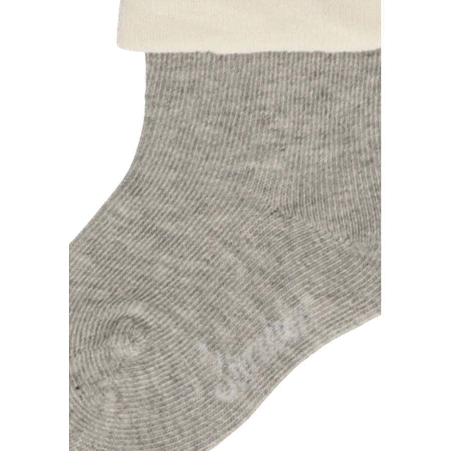 Sterntaler Baby-Socken 3er-Pack Bagger hellgrau mel.