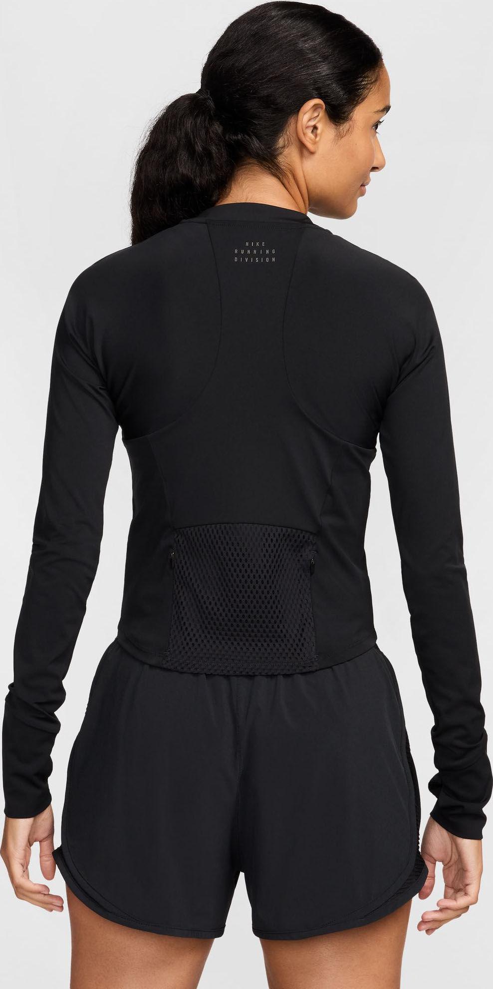 Dri-FIT Long-Sleeve Pocket Running Top Dame 010/Black