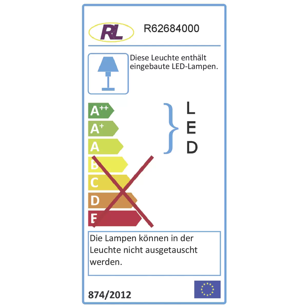 LED-Deckenleuchte Putz weiss