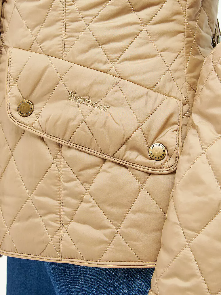 BARBOUR Steppjacke FLYWEIGHT CAVALRY beige
