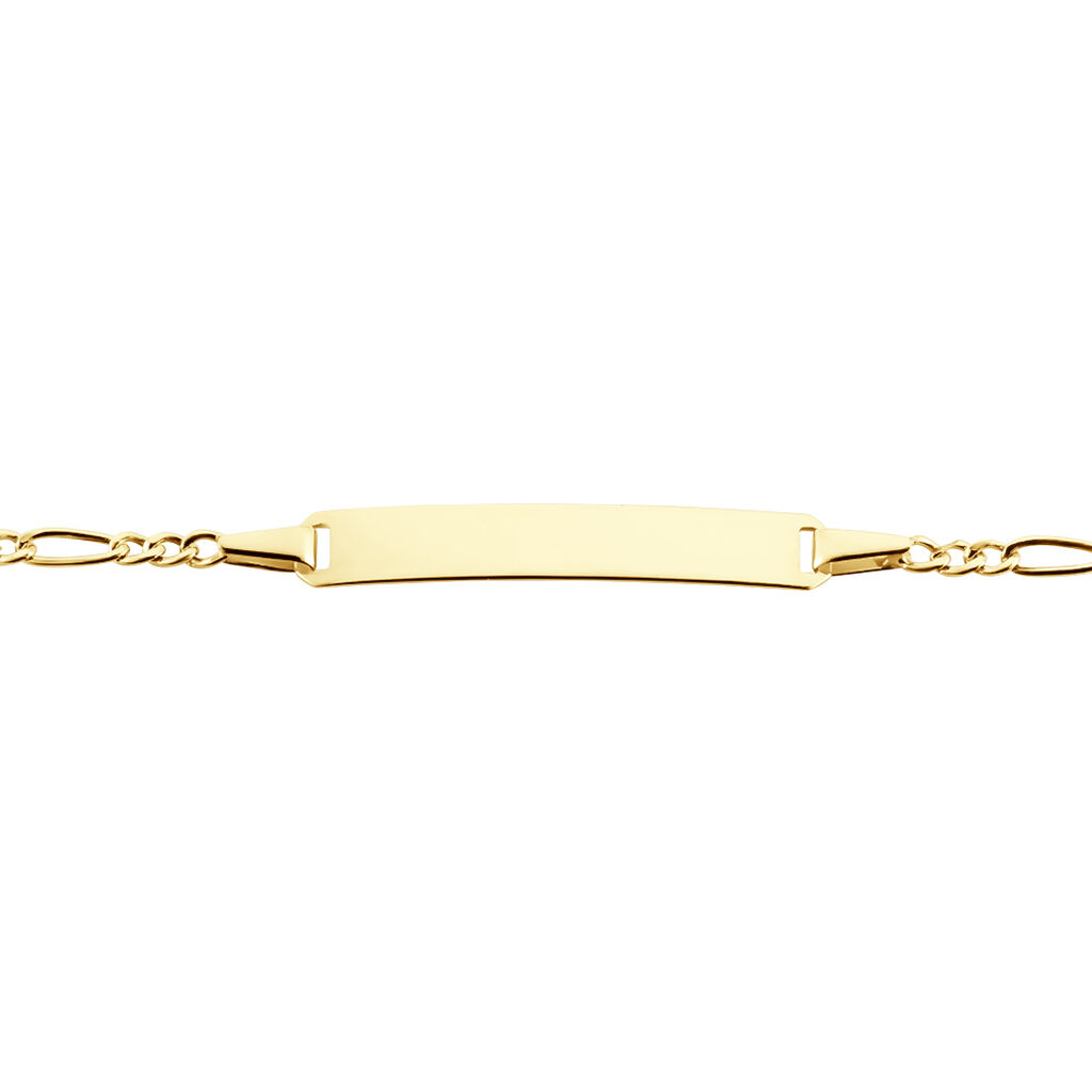 Bracelet Identité Bébé Or Jaune