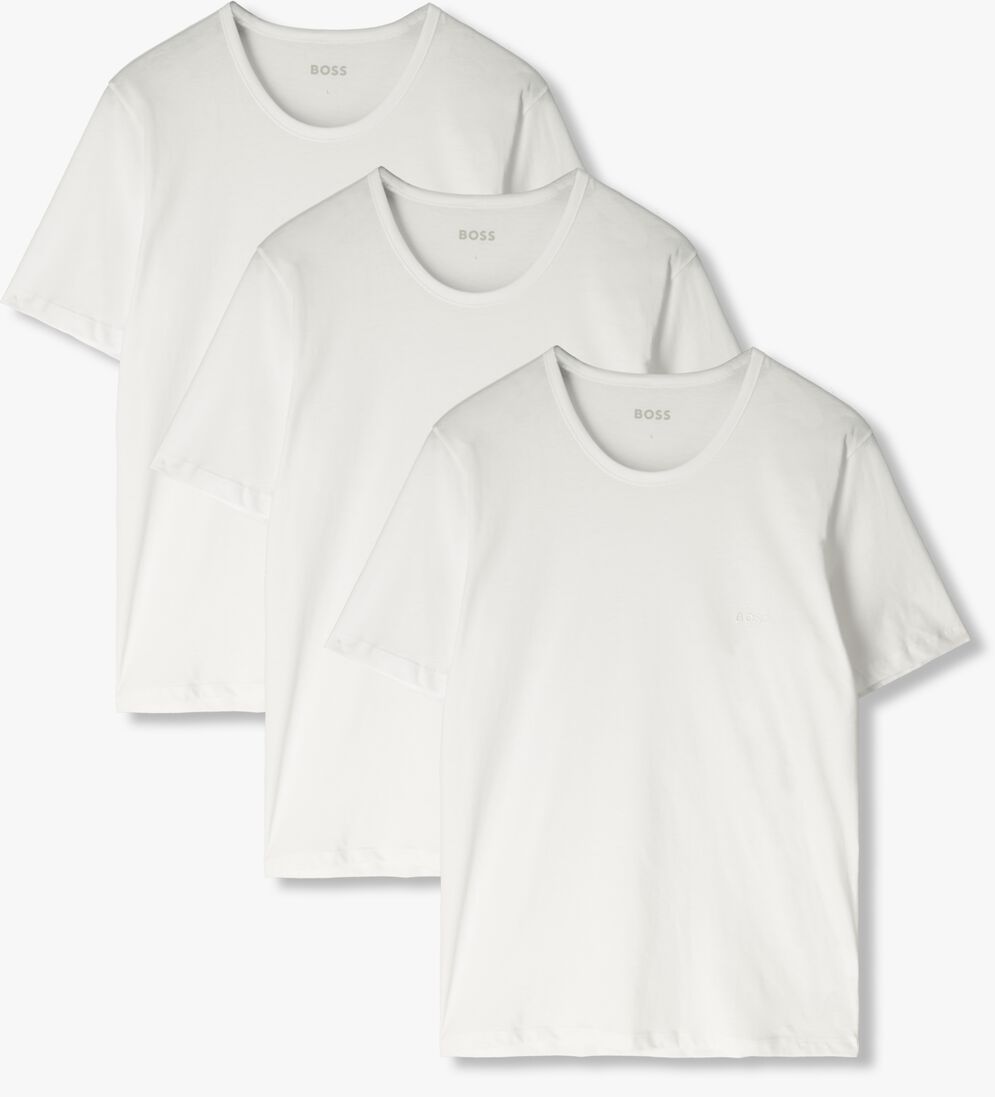 BOSS witte boss t-shirt tshirt rn 3p classic