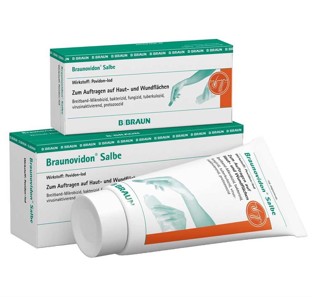 BRAUNOVIDON Wundsalbe Salbe Tb 100 g