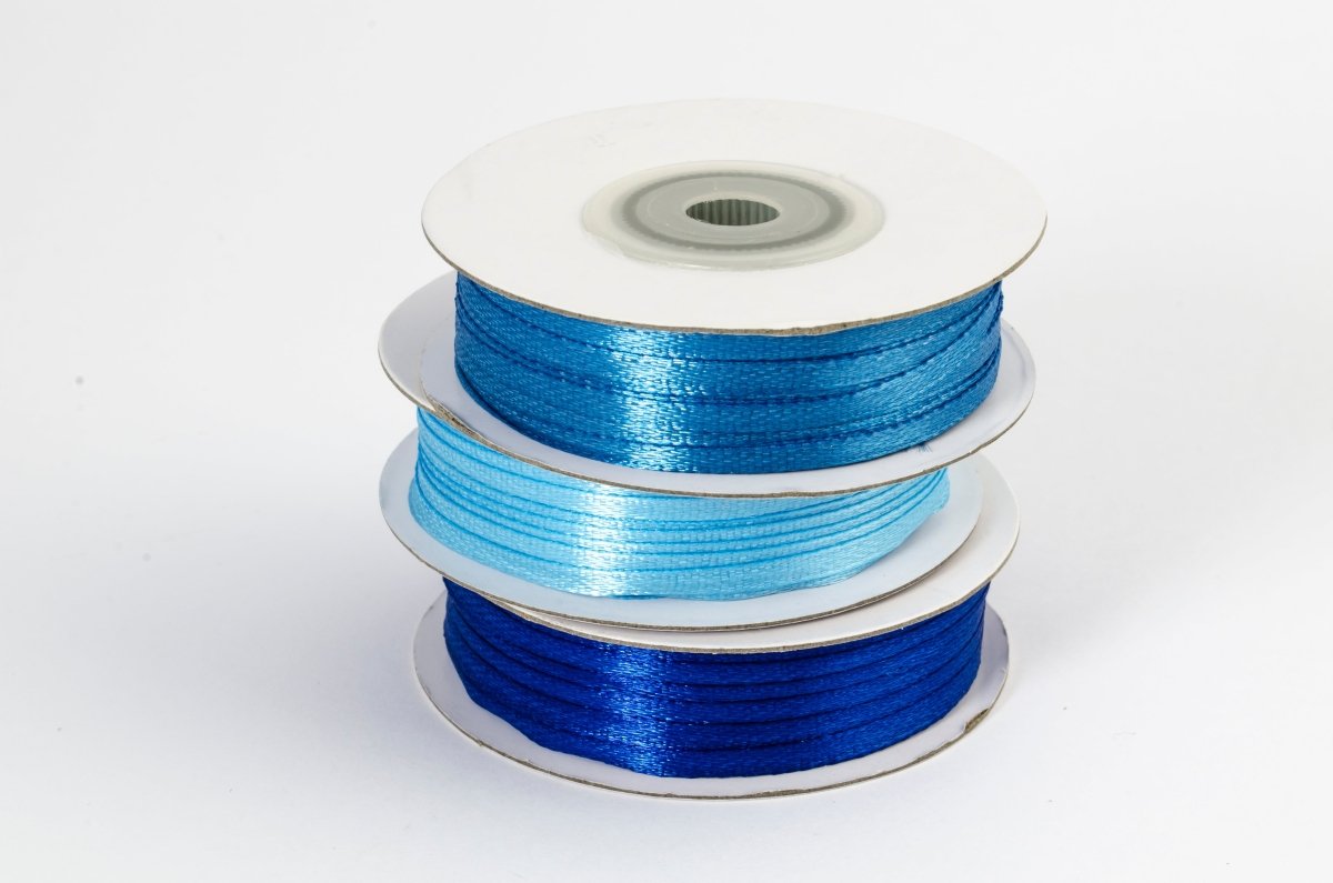 Donkerblauwe Lint 3Mm 50m