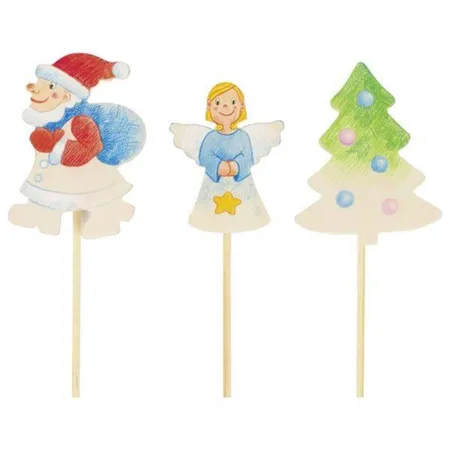goki Blumensteckerset zum Anmalen Weihnachten