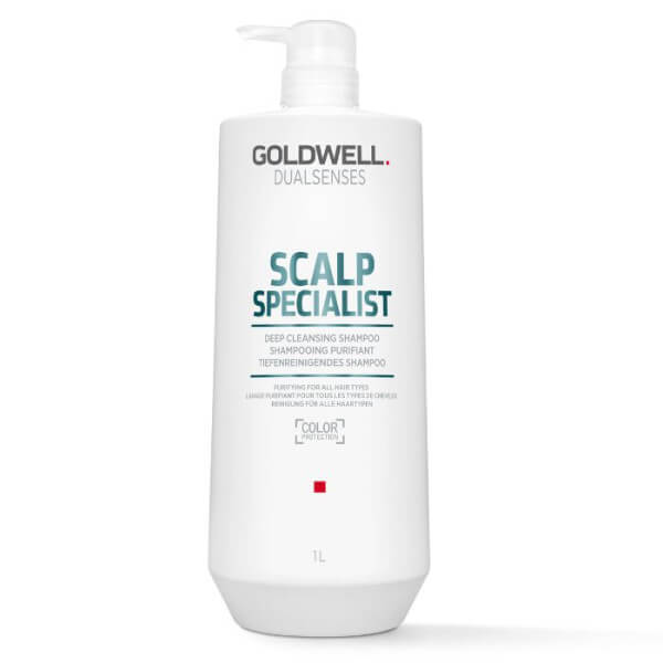 Shampoing nettoyant en profondeur cuir chevelu Dual Senses Scalp Specialist Deep Cleansing Goldwell 1000ml