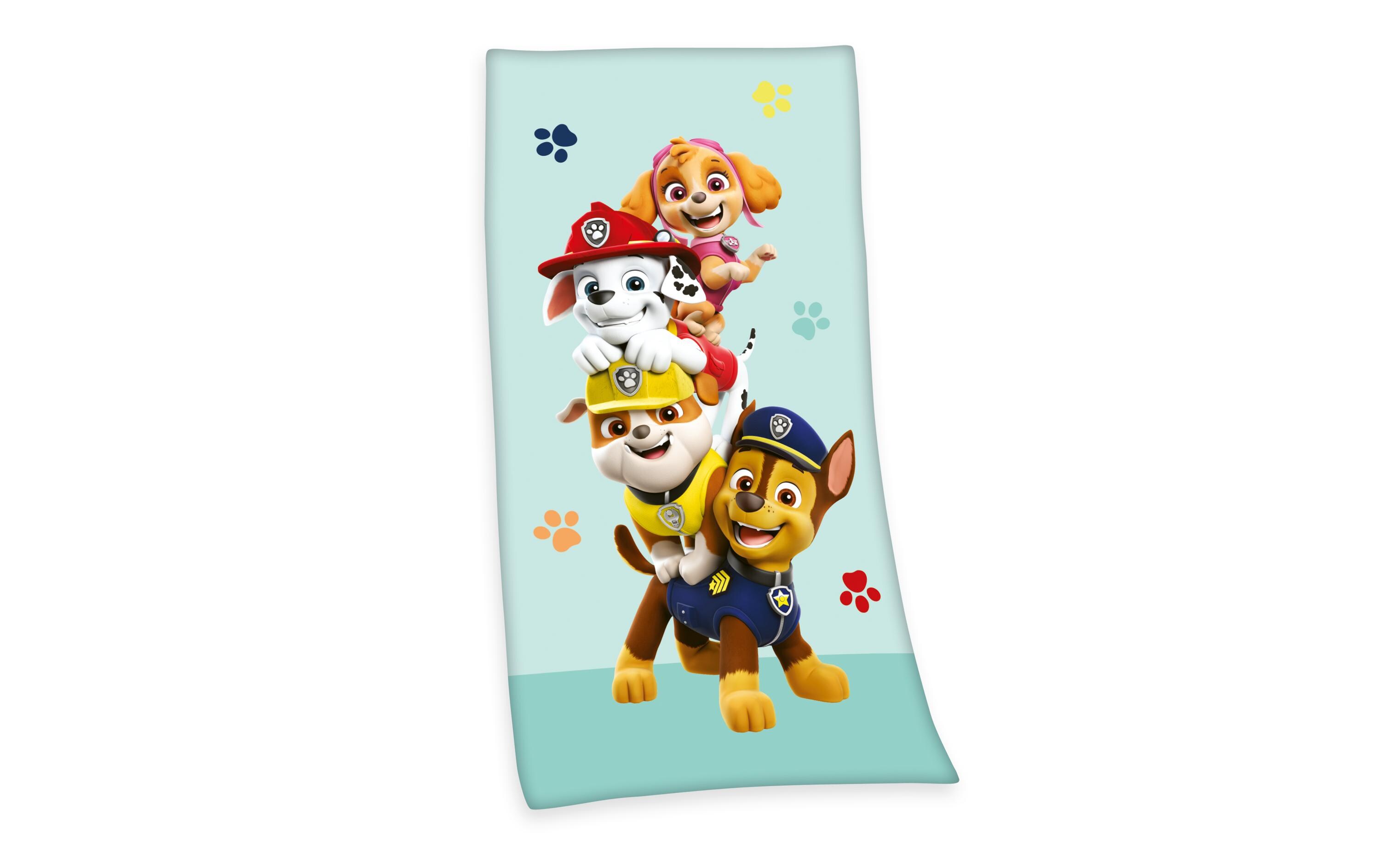 Badetuch Paw Patrol 75 x 150 cm, MehrfarbigBadetuch aus 100% Baumwolle