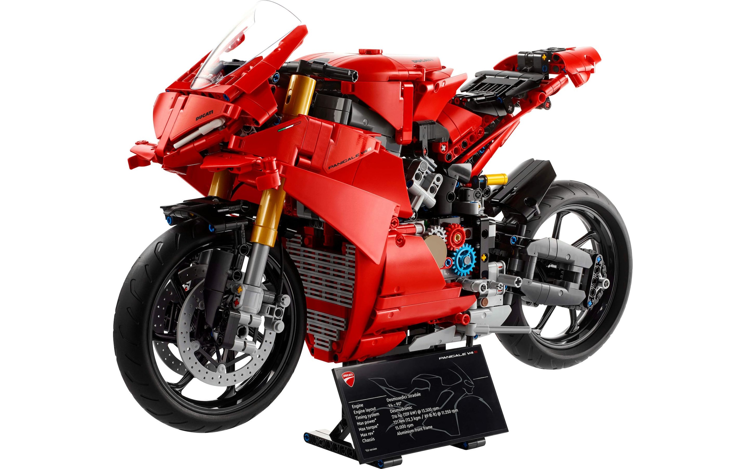 LEGO® Spielbausteine »Technic Ducati Panigale V4 S Motorrad 42202«