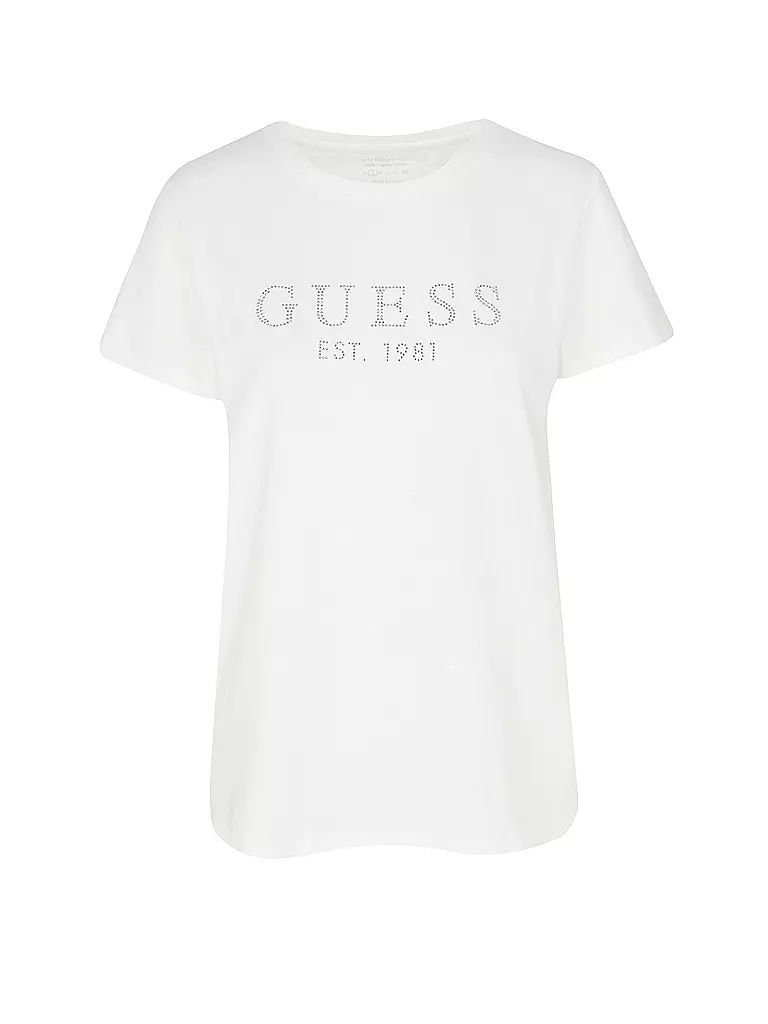 GUESS T-Shirt weiss
