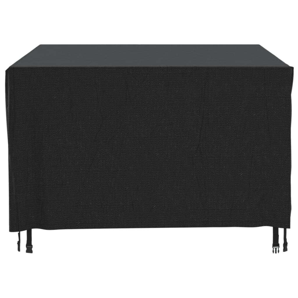 Housse de salon de jardin noir 240x140x90 cm imperméable 420d