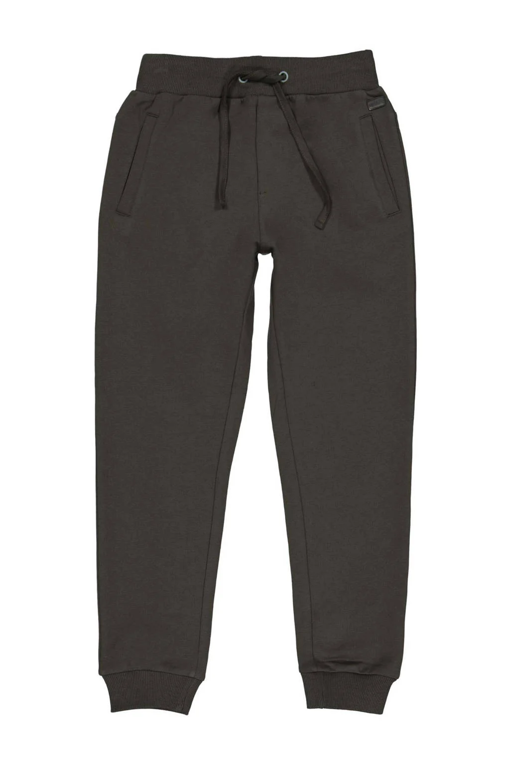 Quapi regular casual broek grijs