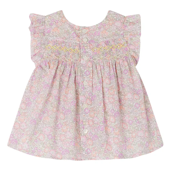 Bonpoint Blouse Liberty Naomie | Rose poudré