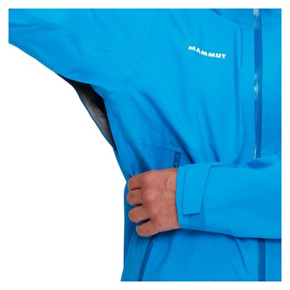 Veste Imperméable Mammut Alto Light Hs Hooded Bleu Homme