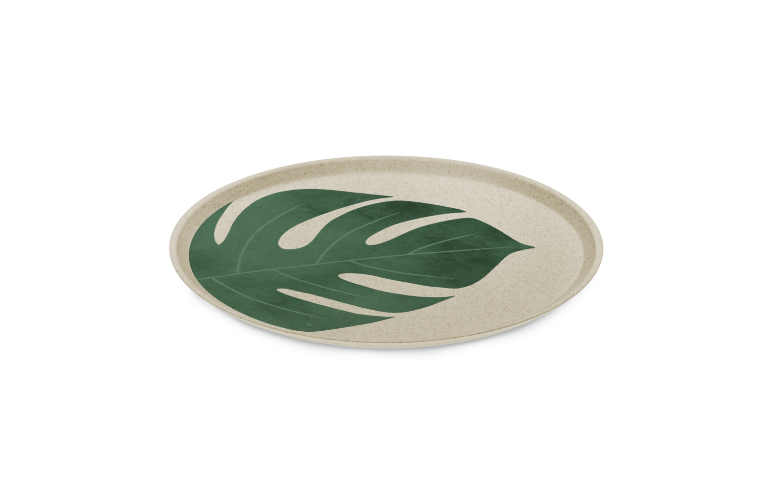 Koziol Connect Teller Monstera Leaf 255 mm 4-tlg.
