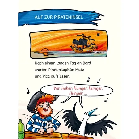 Carlsen Verlag Käpten Matz und die Totenkopf-Insel