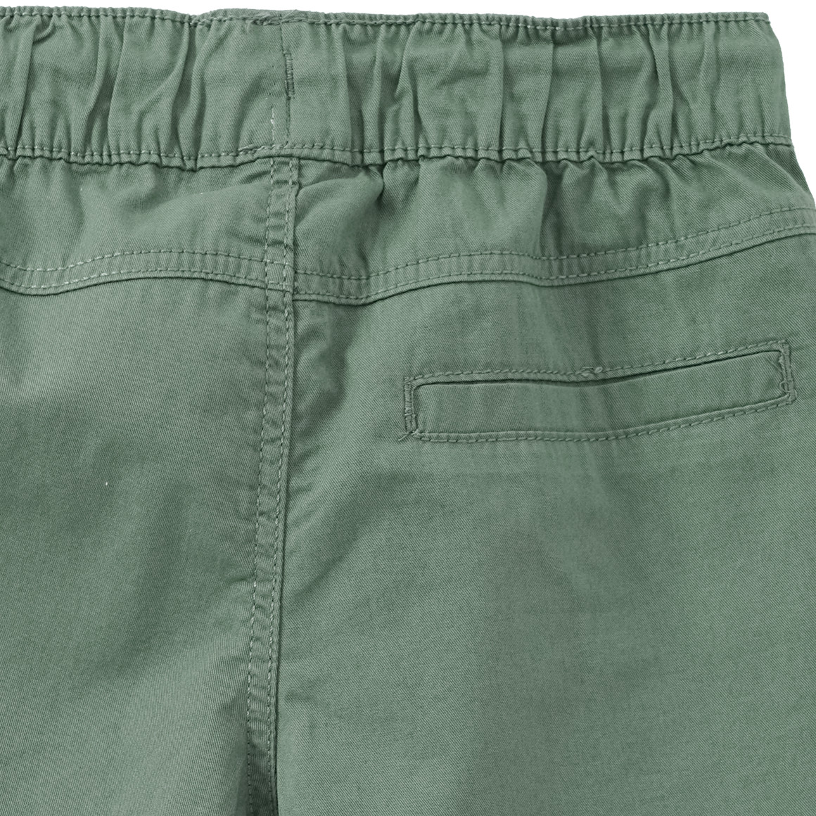 Famy Jungen Shorts mit Tunnelzug dunkelgrün