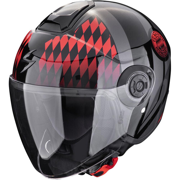 Scorpion - Casque Exo-City II FC Bayern Noir / Rouge