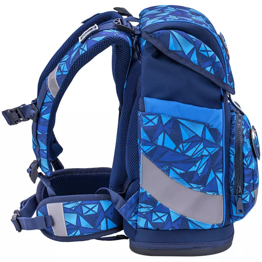 Belmil Schulranzen Premium Smarty Plus Set 5-teilig Glacier Blue