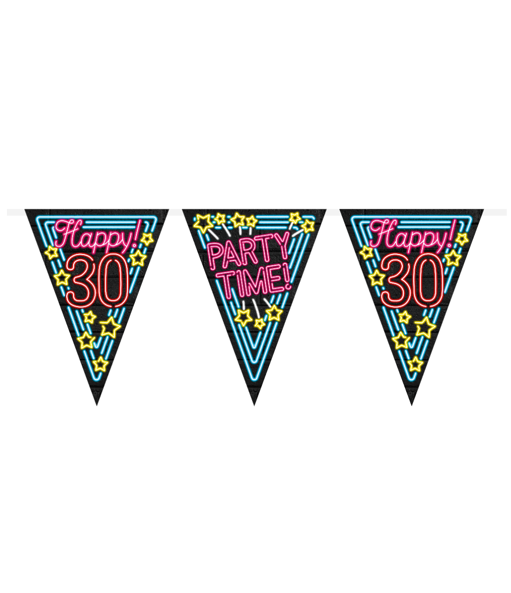 Slingers 30 Jaar Neon 10m
