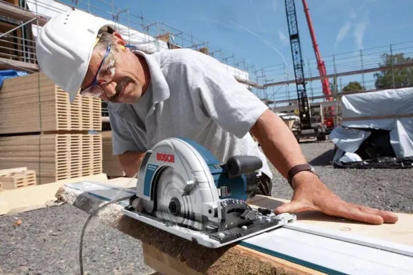 Bosch rundsav GKS 85 G blå