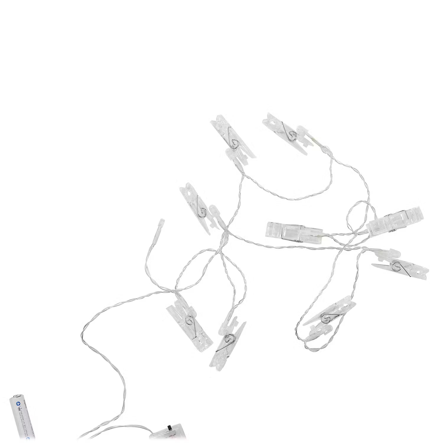 CLIP ART LED-Lichterkette Klammern