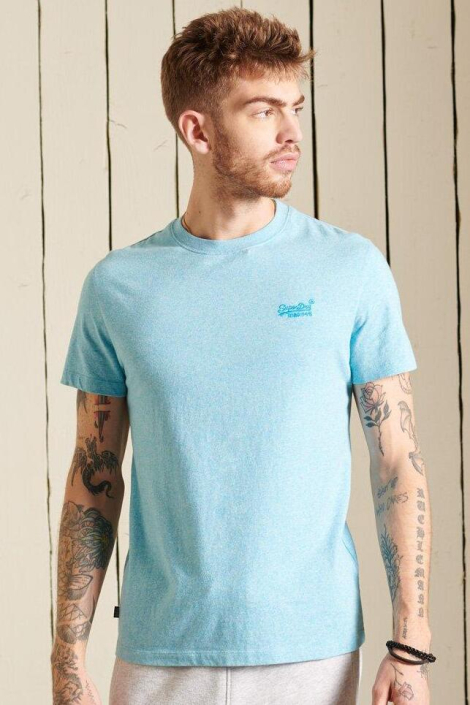 Superdry blauwe heren t-shirt