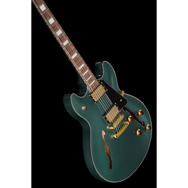Harley Benton HB-35Plus Gun Metal Blue