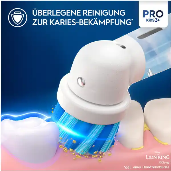 Aufsteckbürsten König der Löwen 4 St.