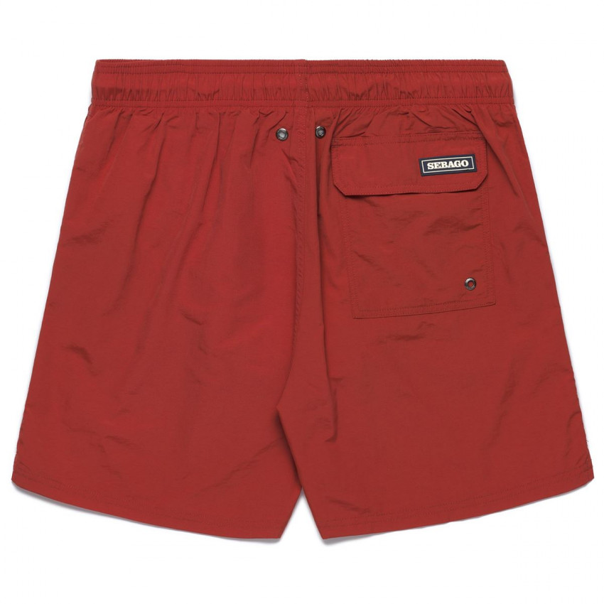 BEND RED-Maillot de bain rouge Sebago pour Homme