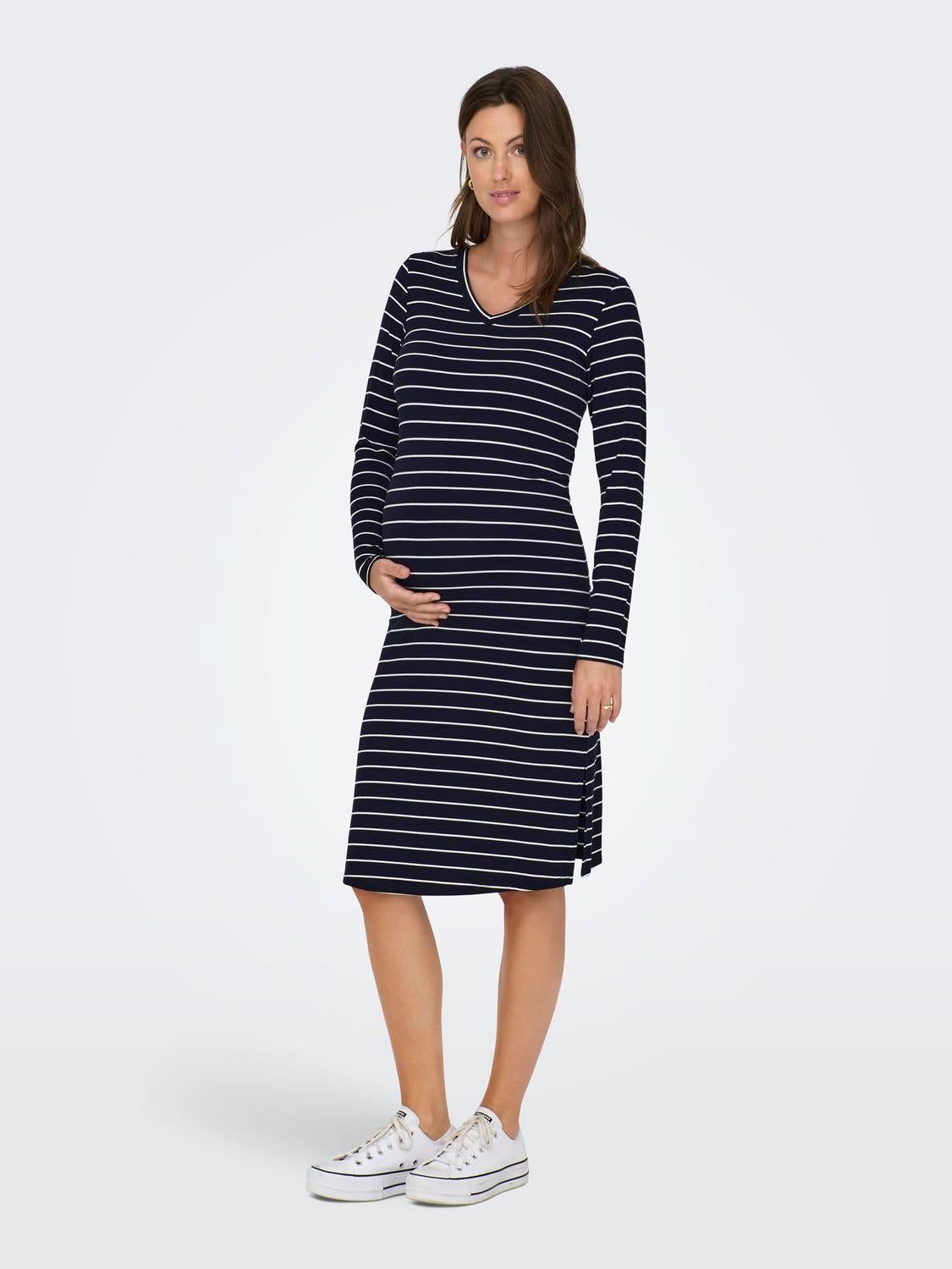 OLMEVITA Langes Kleid Night Sky