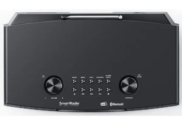 Kenwood Electronics CR-ST700SCD-B, Internet, Digital, DAB , FM, 87,5 - 108 MHz, 174.928 - 239.2 MHz, 43 W