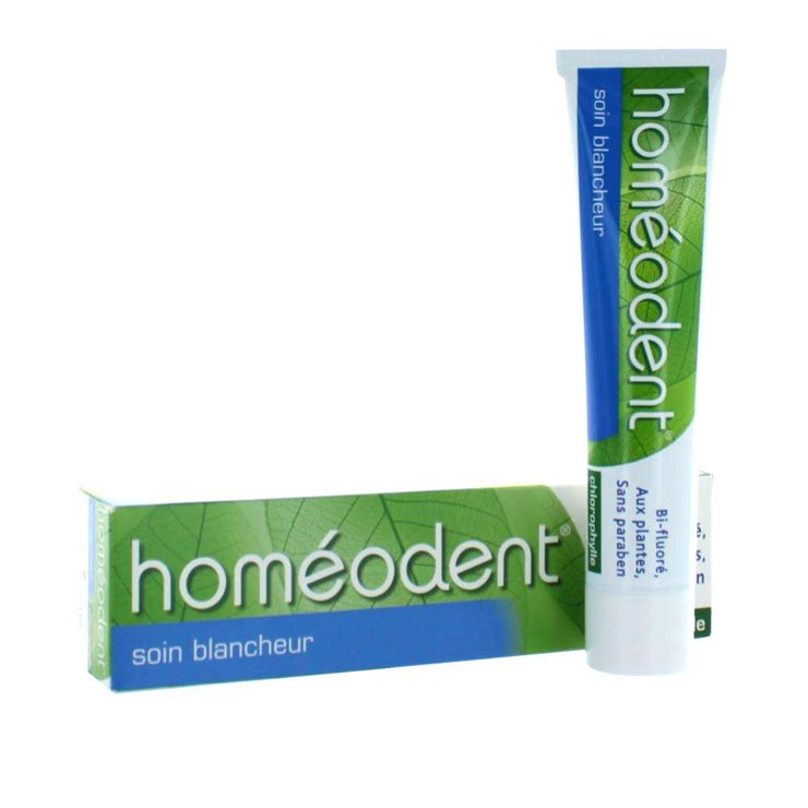Dentifrice Soin Blancheur Chlorophylle 75ml Homeodent Boiron