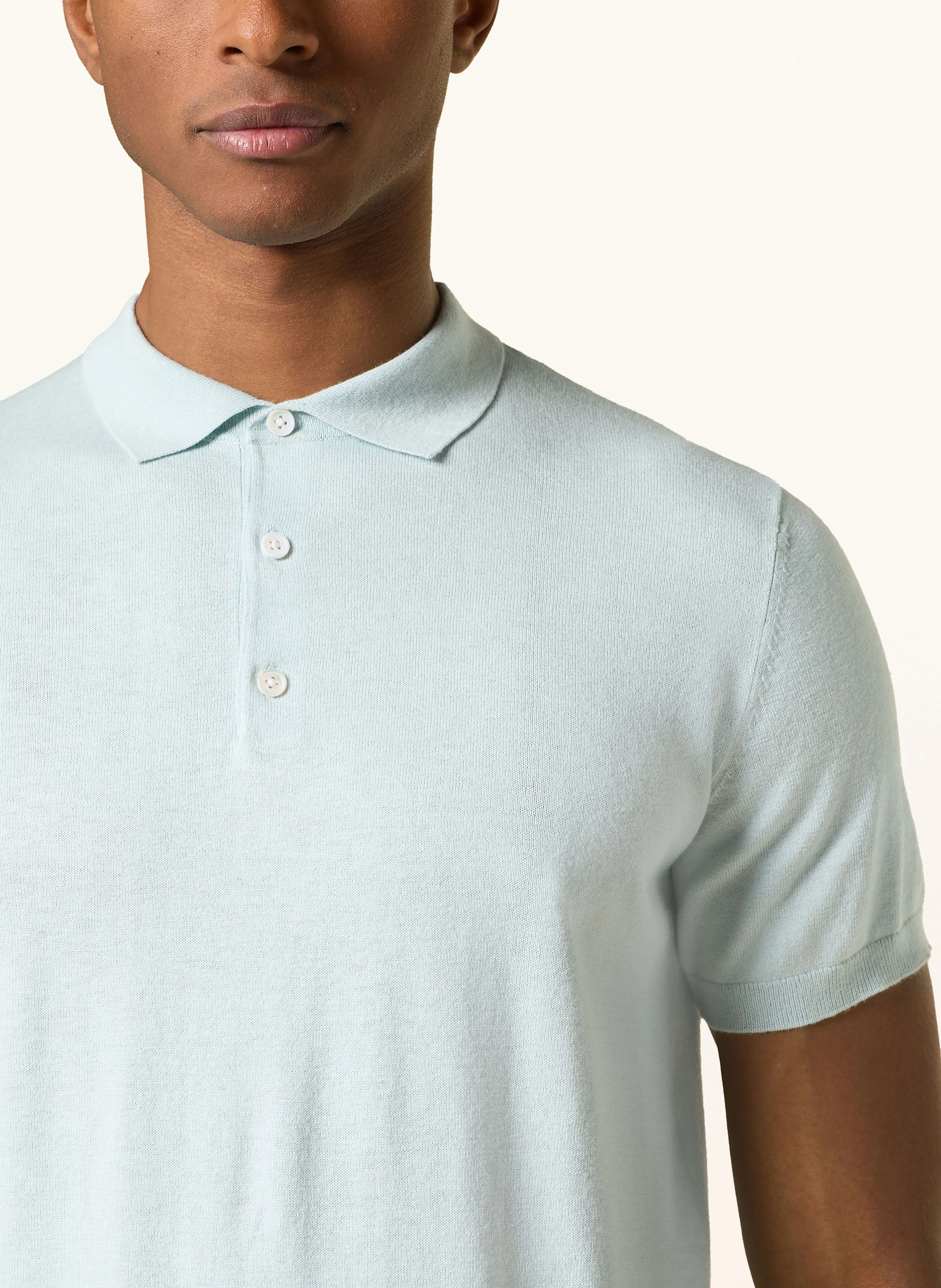 STROKESMAN'S Strick-Poloshirt