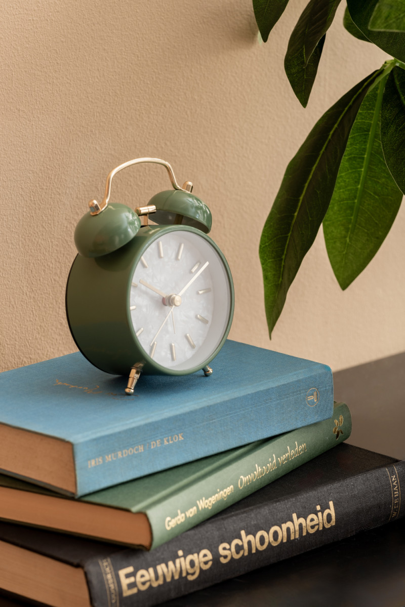 Alarm Clock Pearl Glow KA6009BK Black