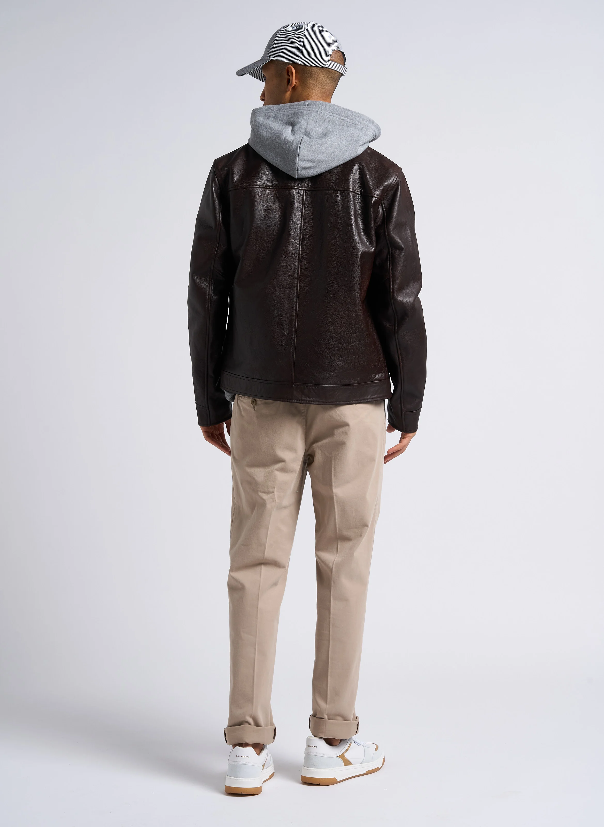Pantalon à pinces regular-fit en coton | Beige