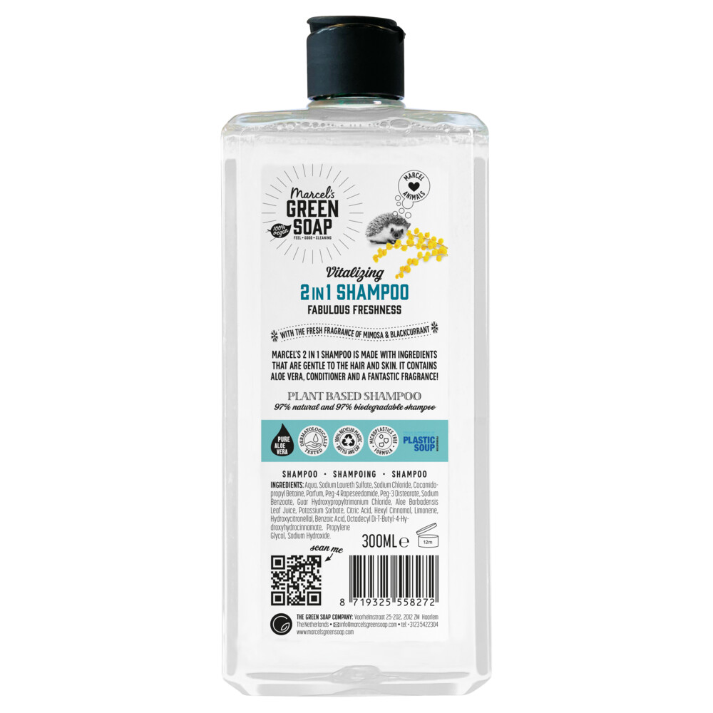 Marcel's Green Soap Douchegel Mimosa & Zwarte Bes300 ml